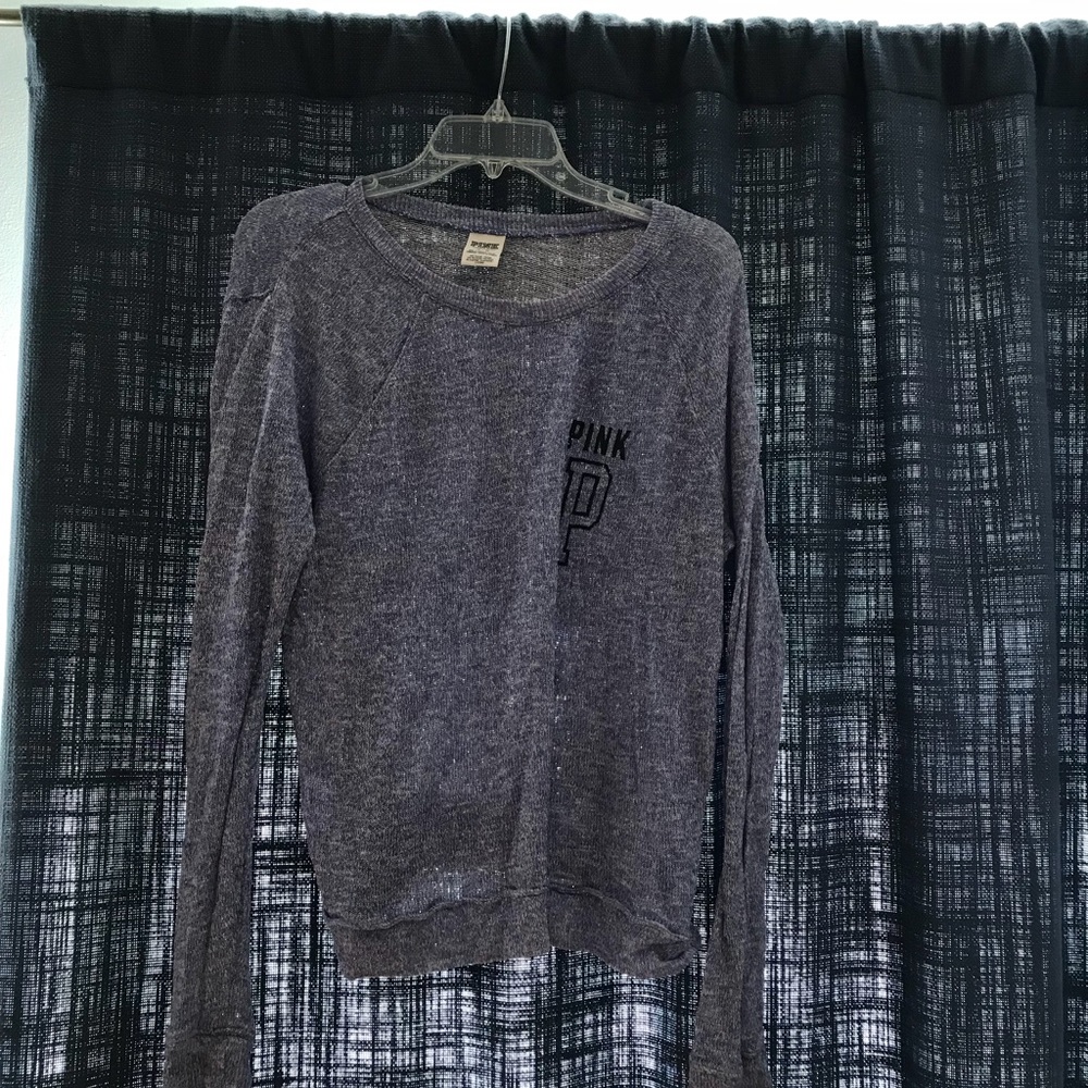Victoria secret pink pullover medium